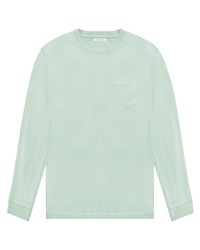 T-shirt à manche longue vert menthe John Elliott