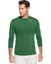T-shirt à manche longue vert