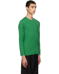 T-shirt à manche longue vert Comme Des Garcons SHIRT