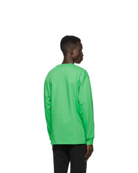 T-shirt à manche longue vert SSENSE WORKS