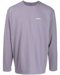 T-shirt à manche longue violet clair Off Duty