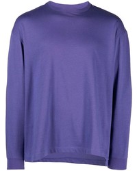 T-shirt à manche longue violet Meta Campania Collective