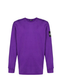 T-shirt à manche longue violet The North Face