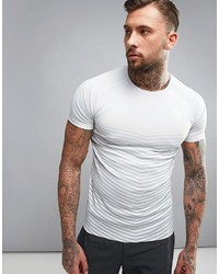 T-shirt à rayures horizontales blanc Jack and Jones