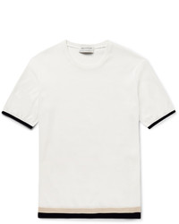 T-shirt à rayures horizontales blanc TOMORROWLAND