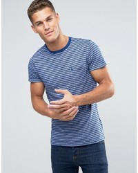 T-shirt à rayures horizontales bleu clair Jack Wills