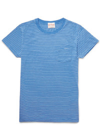 T-shirt à rayures horizontales bleu clair Levi's
