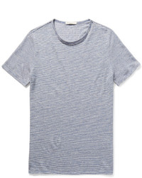 T-shirt à rayures horizontales bleu clair Onia