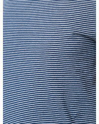 T-shirt à rayures horizontales bleu A.P.C.