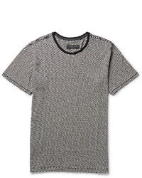 T-shirt à rayures horizontales gris rag & bone