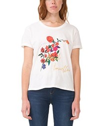 T-shirt beige Desigual