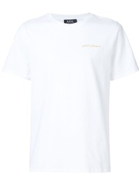 T-shirt blanc A.P.C.