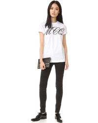 T-shirt blanc MCQ