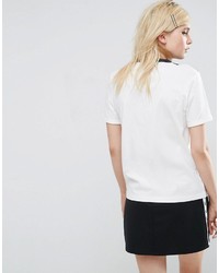 T-shirt blanc Fred Perry