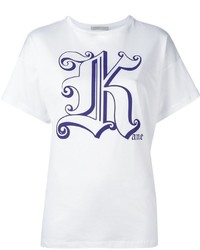 T-shirt blanc Christopher Kane