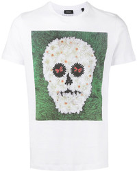 T-shirt blanc Diesel