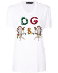 T-shirt blanc Dolce & Gabbana