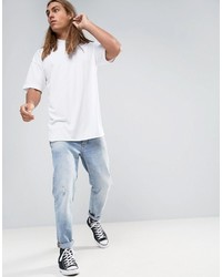 T-shirt blanc Dr. Denim