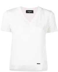 T-shirt blanc Dsquared2