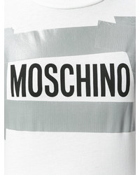 T-shirt blanc Moschino