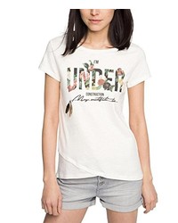 T-shirt blanc edc by Esprit