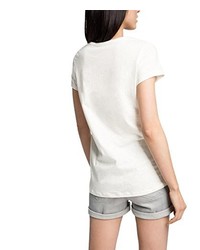 T-shirt blanc edc by Esprit