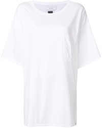 T-shirt blanc Facetasm