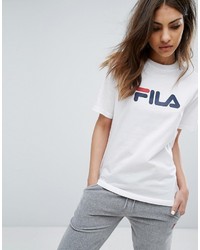 T-shirt blanc Fila