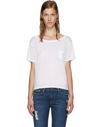 T-shirt blanc Frame