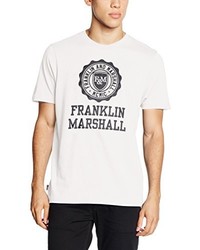 T-shirt blanc Franklin & Marshall