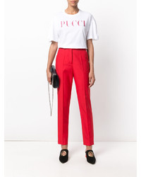 T-shirt blanc Emilio Pucci