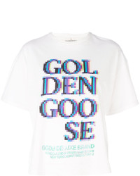 T-shirt blanc Golden Goose Deluxe Brand