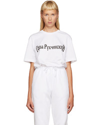 T-shirt blanc Gosha Rubchinskiy