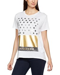 T-shirt blanc Hilfiger Denim