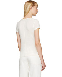 T-shirt blanc Helmut Lang