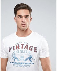 T-shirt blanc Jack and Jones