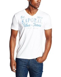 T-shirt blanc Kaporal