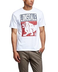 T-shirt blanc Lonsdale