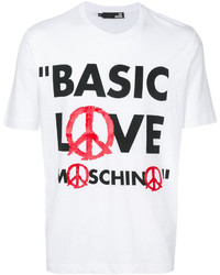 T-shirt blanc Love Moschino