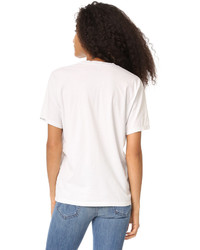 T-shirt blanc Mother