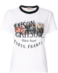 T-shirt blanc MAISON KITSUNE