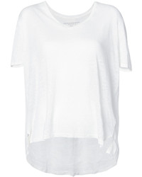 T-shirt blanc Majestic Filatures