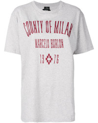 T-shirt blanc Marcelo Burlon County of Milan