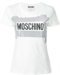 T-shirt blanc Moschino