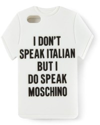 T-shirt blanc Moschino