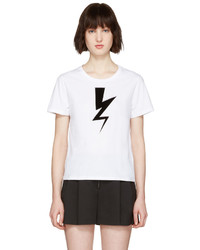 T-shirt blanc Neil Barrett