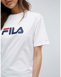 T-shirt blanc Fila