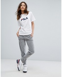 T-shirt blanc Fila