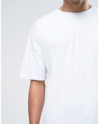 T-shirt blanc Pull&Bear