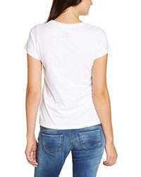 T-shirt blanc Pepe Jeans